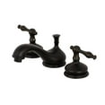 thumbnail image 1 of 8 in. Widespread Lavatory Faucet, Matte Black, 1 of 1