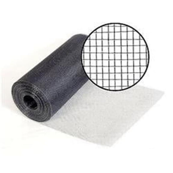 8 in. x 100 ft. Wire Soffit Vent Screen - Charcoal