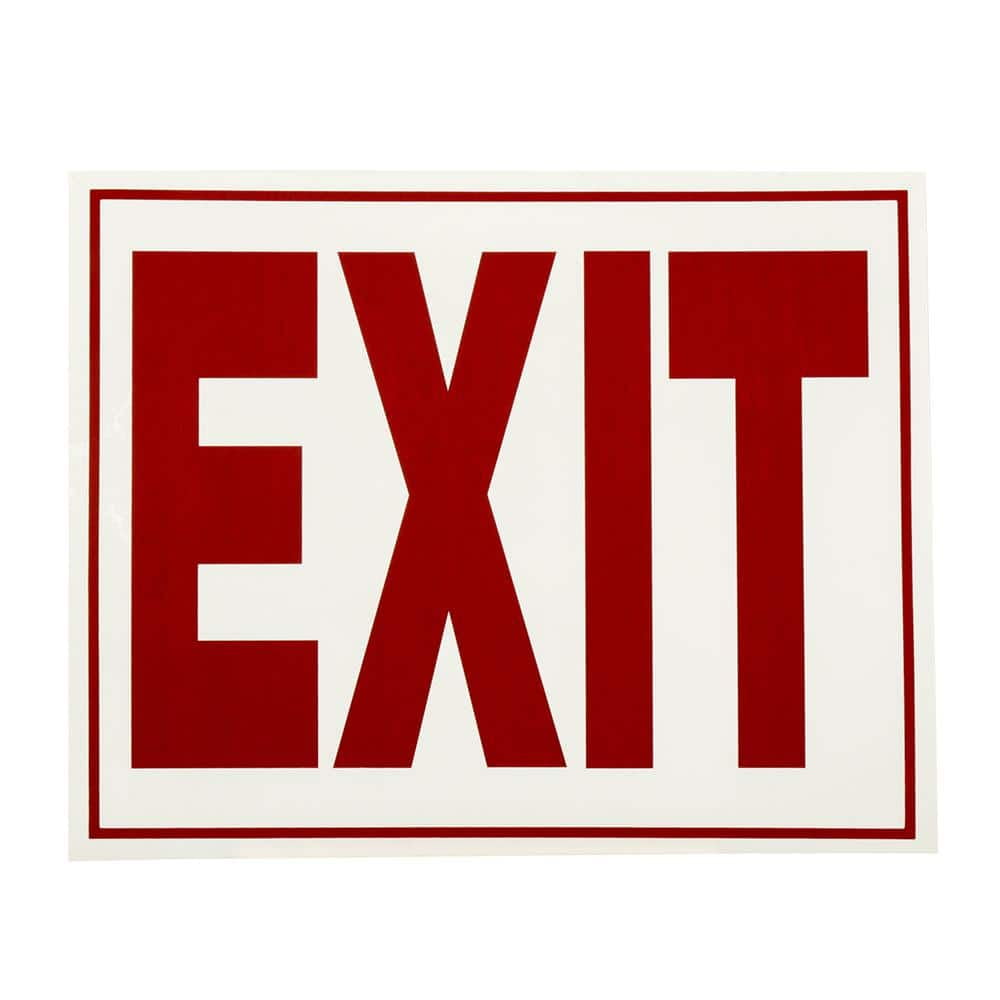 Cosco Glow In The Dark Safety Sign Fire Extinguisher 4 X 13 Red 098063   Walmart Supplies - View #10