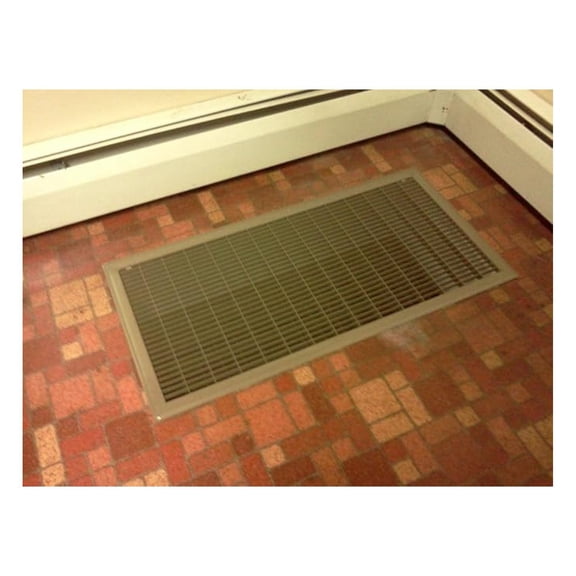 8 in. x 14 in. Heavy Duty Floor Return Air Grille
