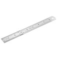 thumbnail image 1 of 8-inch (20cm) Stainless Steel Straight Ruler Inches and Metric Scale, 1 of 5