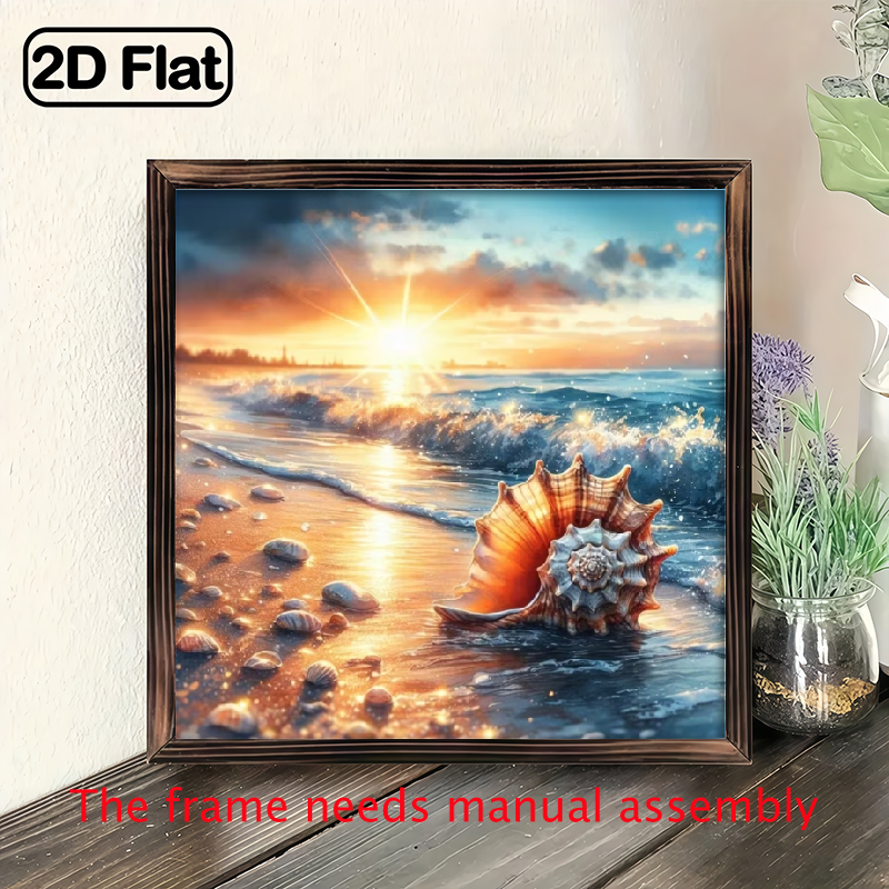 An 8-inch 2D flat 