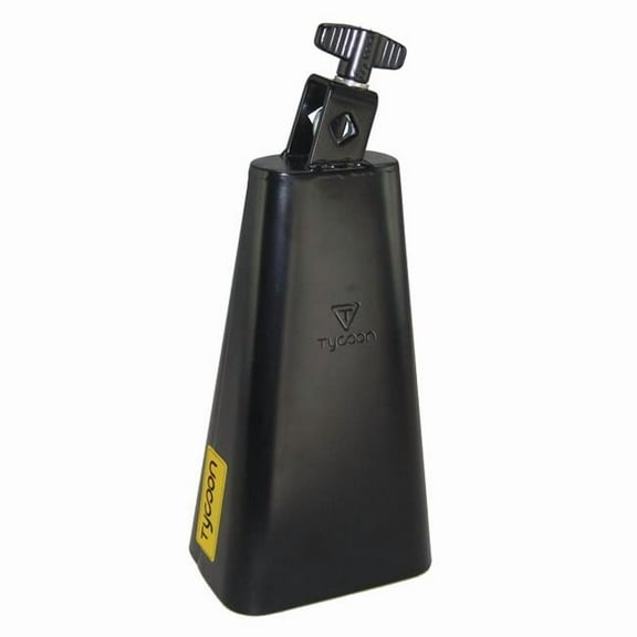 8 inch. Black Powder Coated Cowbell