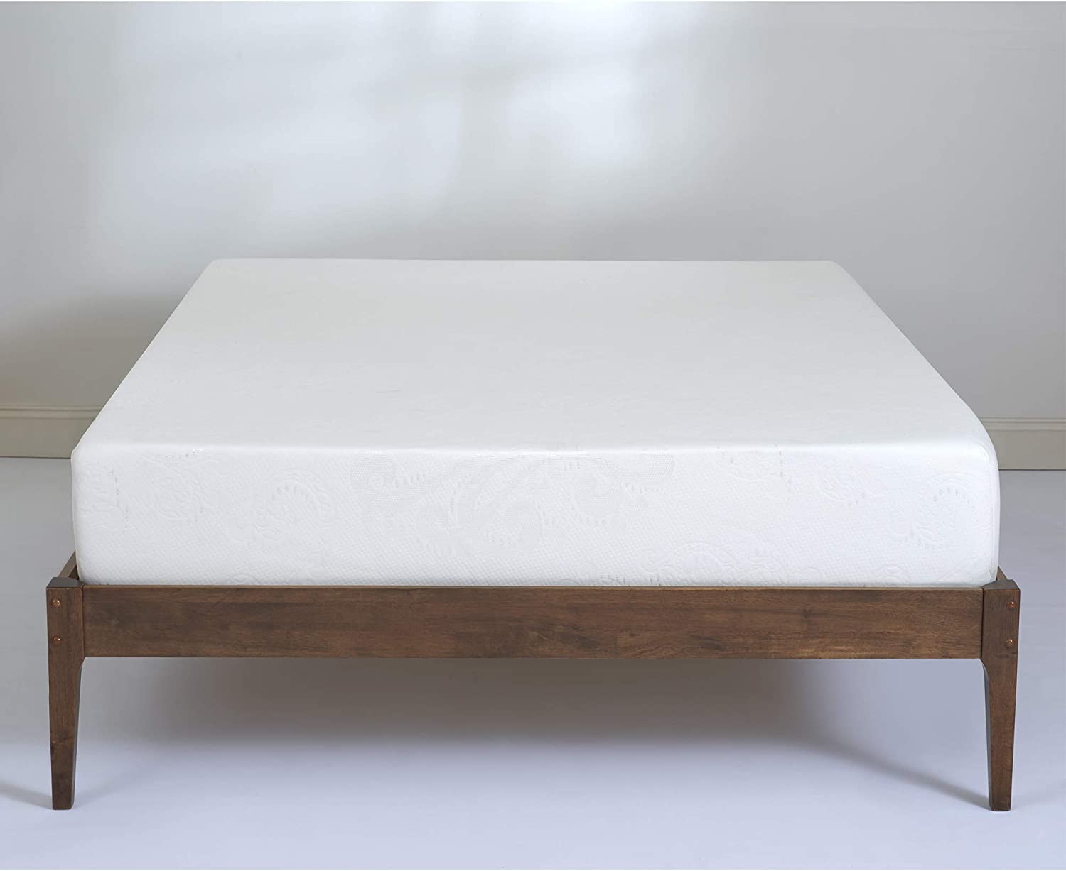 8 inch Deluxe Height Gel Memory Foam Mattress, Made in USA (Queen