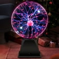thumbnail image 1 of 8 inch Extra Large Plasma Ball Purple Red Plasma Lamp Ball, 1 of 9