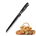 thumbnail image 1 of 8 inch Forged Bread Knife Chef Kitchen Knife Japanese Damascus Stainless Steel, 1 of 5