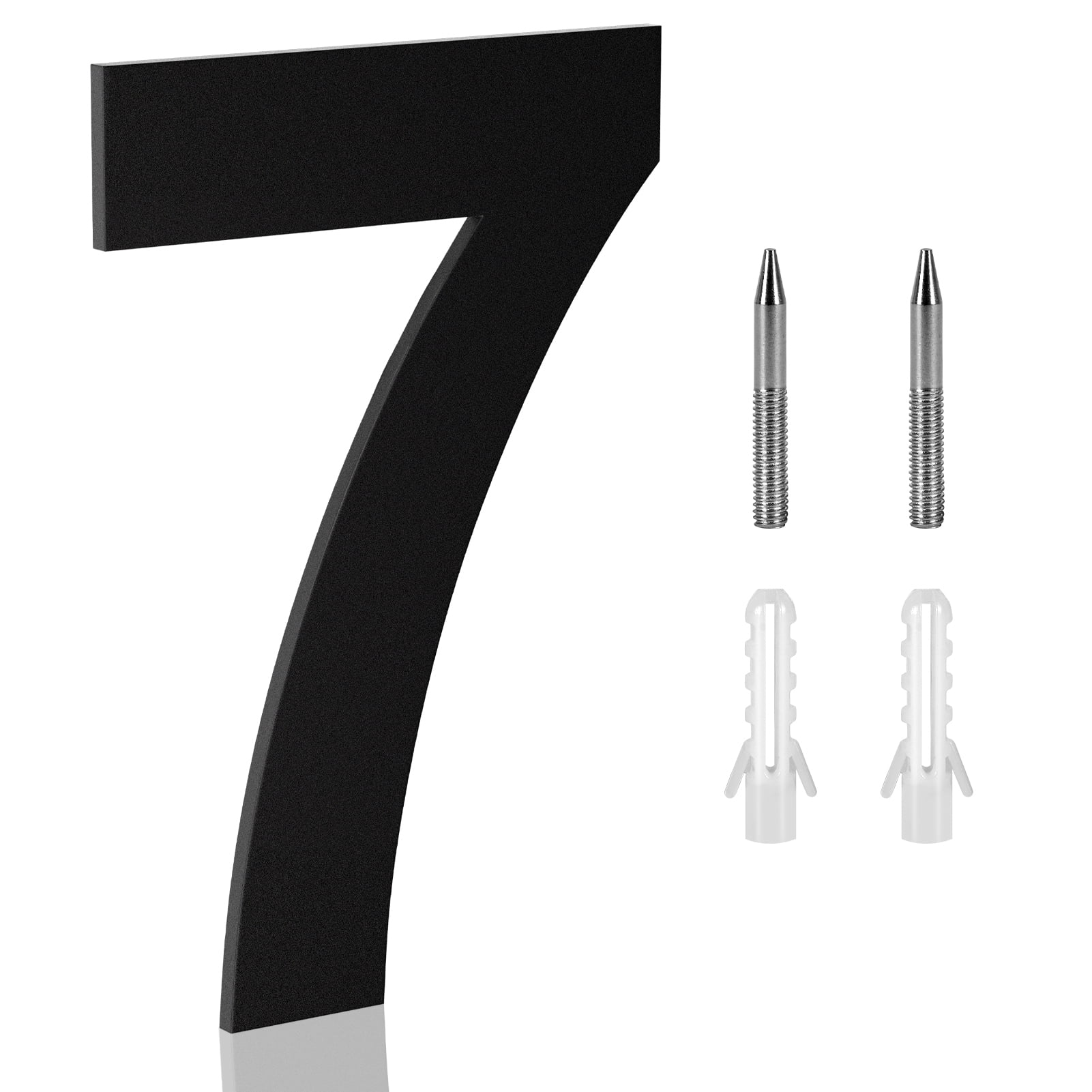 15cm Big Black House Number Floating Sign Modern Door Numbers Building Signage Outdoor Address Plate | Singapore - View #5