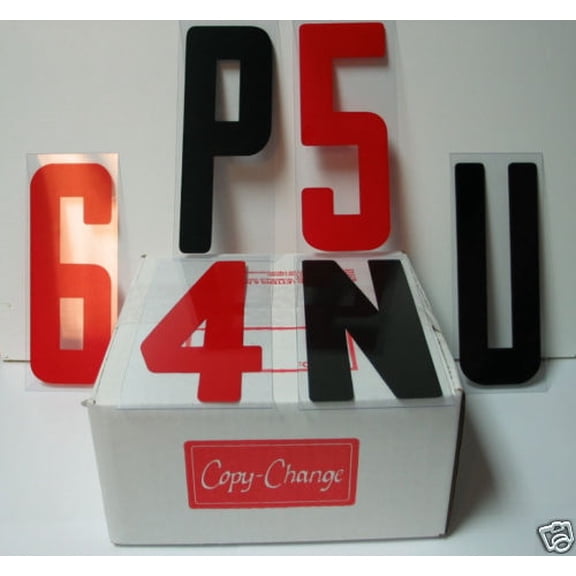 8 inch Outdoor Portable Marquee Changeable Sign Letters 300 piece set