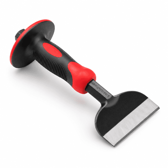 8-inch Rock Chisel Stone With Hand Protection Heavy Duty Masonry For Carving Scaling Breaking Hounding