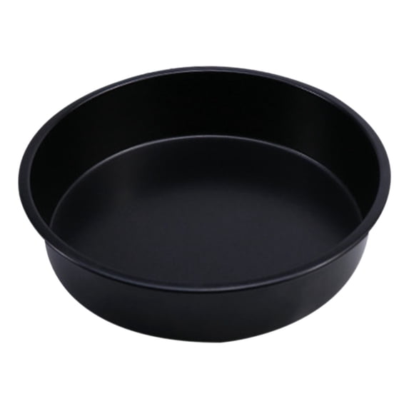 8 inch Round Metal Cookie Cake Pan Cake Mold Molds for Baking Baking Tools Non-Stick Cake Bakeware Mold Cookie Molds Chocolate Baking Tray Baking Pan Baking Supplies Muffin Pan