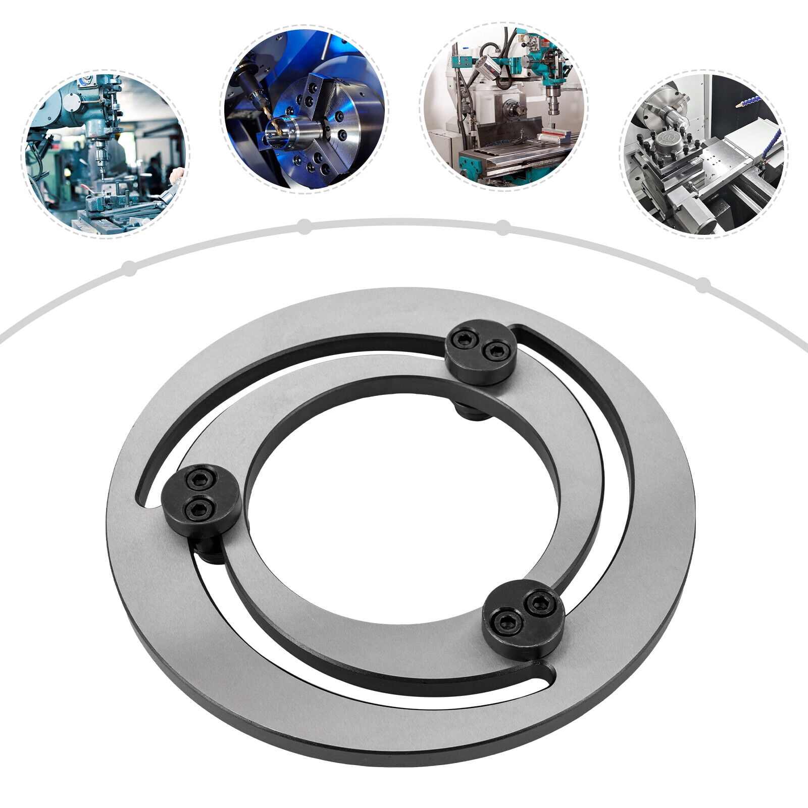 8 inch Soft Jaw Boring Ring for CNC Lathe Chuck Center Turning Cutting