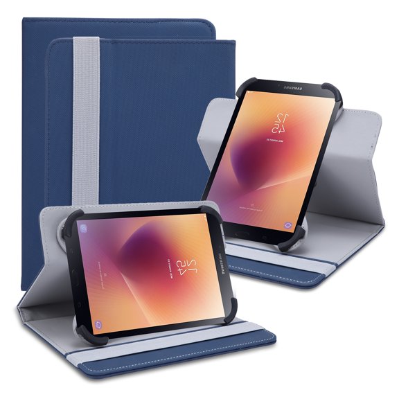 8 inch Unversal Tablet Case, Full Protection Foldable Kickstand for 8 inch Uiversal Tablet Case Blue