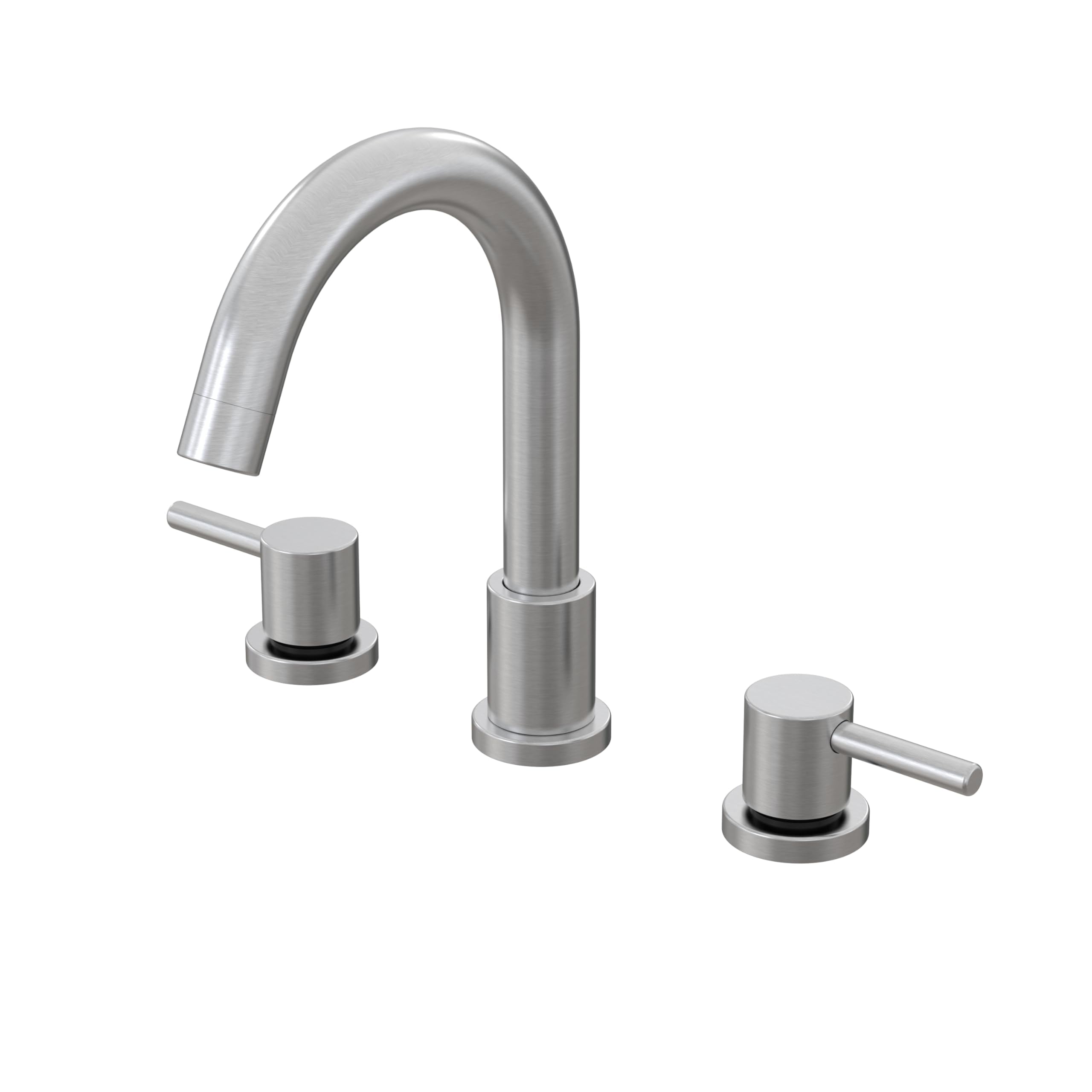 8 inch Widespread Bathroom Faucet, Bathroom Sink Faucet with Pop-up Drain and Supply Lines, Two Handles, 360 Degree Swivel Sink Faucet for Bathroom Sink Vanity RV Farmhouse Sink