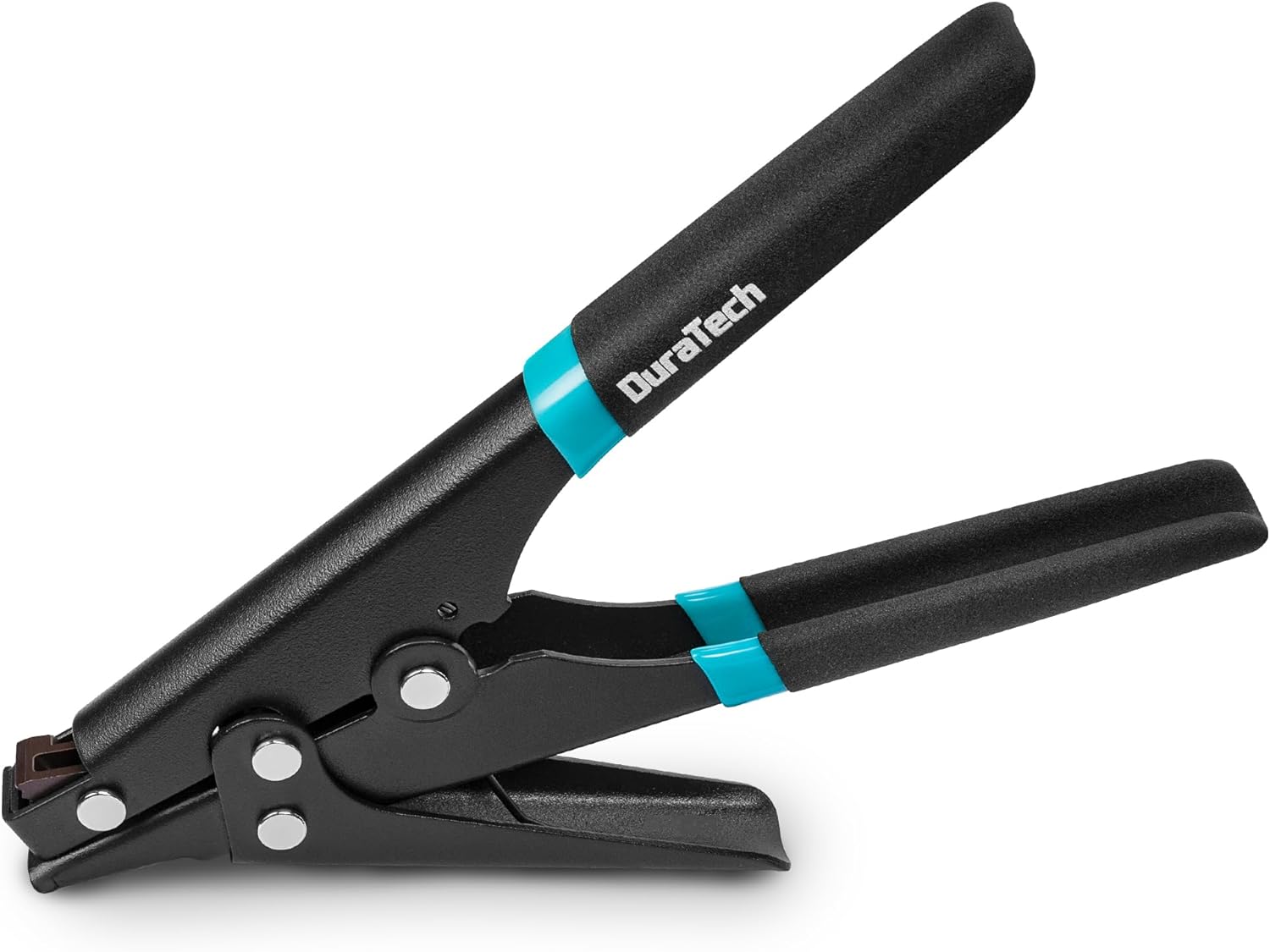 8-inch cable tie tool, ergonomic cable tie gun for plastic or nylon fastening and cutting, cable management tensioning and cutting tool