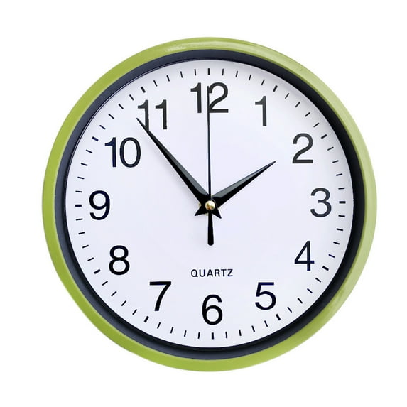 8-inch silent wall clock Combas movement,green,size,G84484