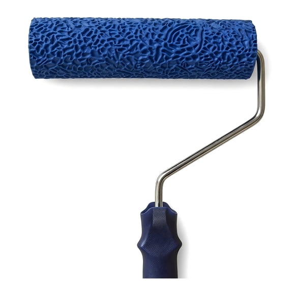 8-inch textured roller brush, diatomaceous earth art paint roller, wall texture embossing roller tool