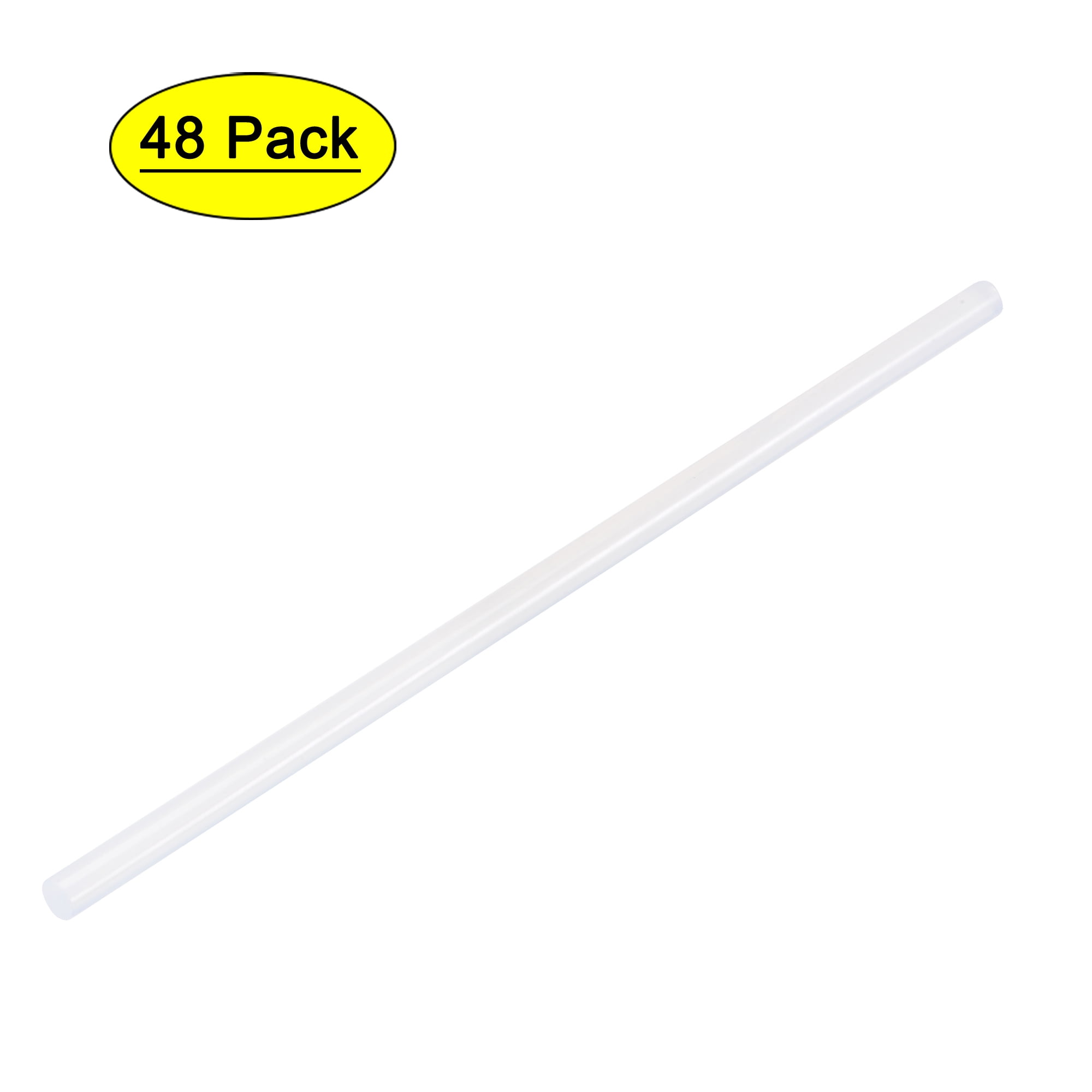 Uxcell 0.27 x 4 Yellow Glitter Mini Hot Glue Sticks for Glue Gun