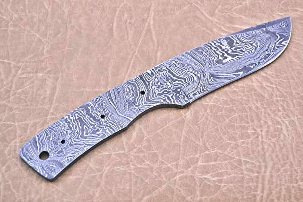 8 inches Long Blank Blade, Knife Making Supplies, Damascus Steel