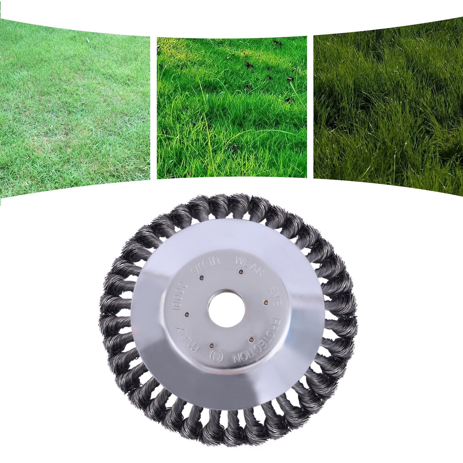 8 inches Steel Wire Wheel Mower Mower Head Trimmer Head Weeding Moss