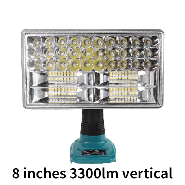 8 inches vertical 18V LED Flashlight Outdoors Spotlight Light for Ma ...
