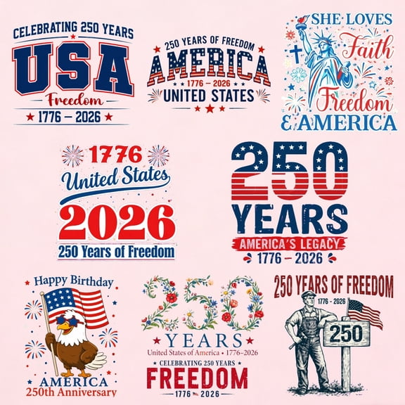 8 large-sized iron-on transfer sheets , DTF Transfer Ready to Press for T-Shirts, Celebrating Freedom Legacy Patriotic Stars , Waterproof Heat Transfer Vinyl for Apparel28CM-11.02in