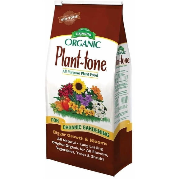 8 LB 5-3-3 Plant Tone All Natural & All Purpose Use On Flowers Veg, Each