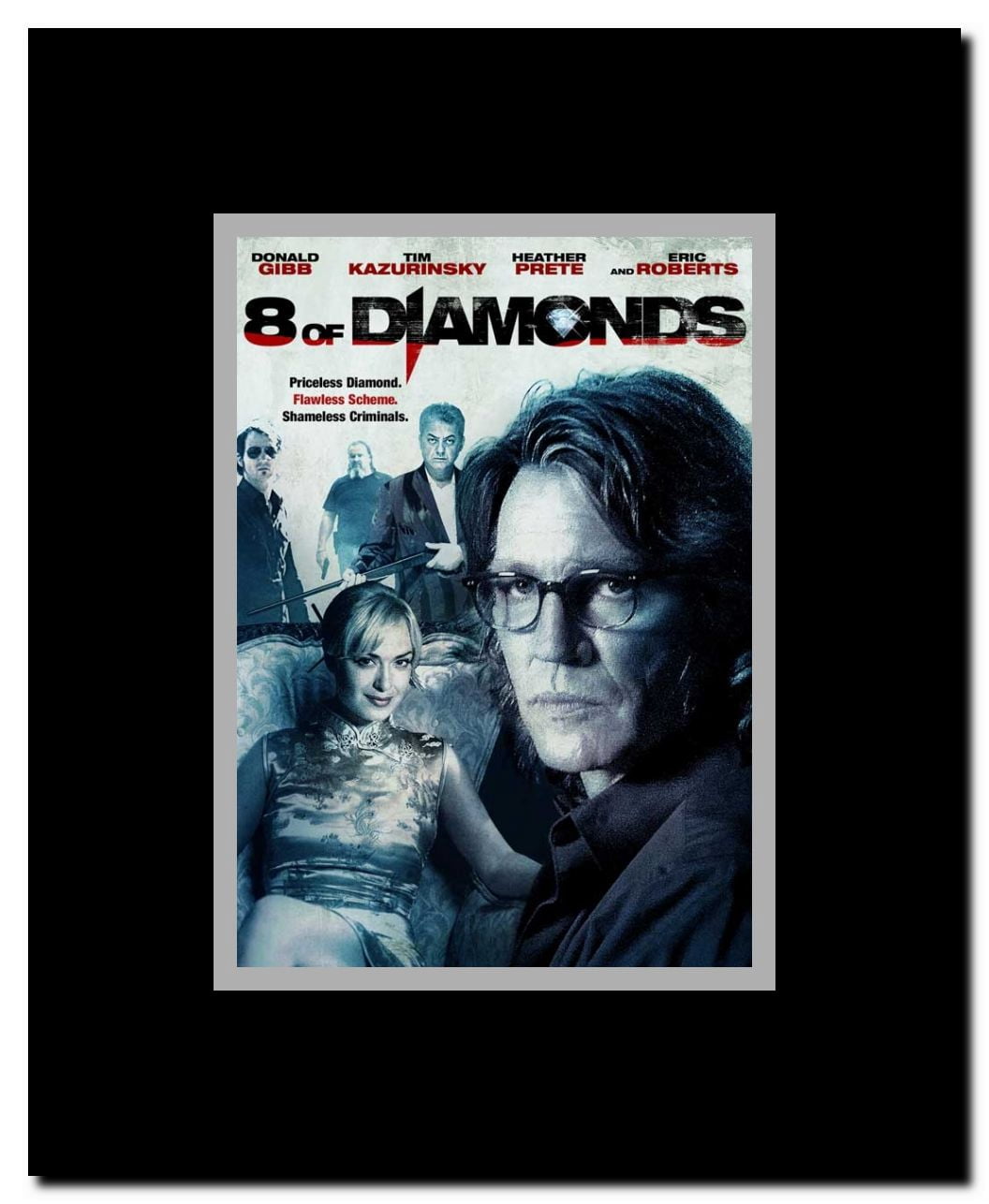 8 of Diamonds Framed Movie Poster