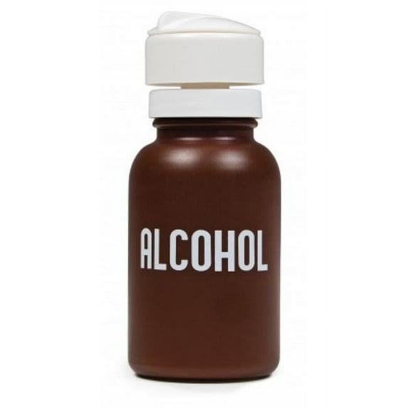 8 oz Alcohol Dispensing Bottle, Brown