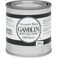 8 oz. Artists' Grade Oil Paints Color Chromatic Black
