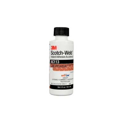 3M Scotch-Weld General Purpose Instant Adhesive Accelerator AC113, 8 fl oz