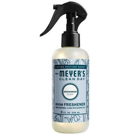 8 oz Clean Day Snow Drop Scent Air Freshener Spray Liquid, Pack of 6