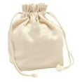 thumbnail image 1 of 8 oz Cotton Lunch Bag - Natural, 1 of 1