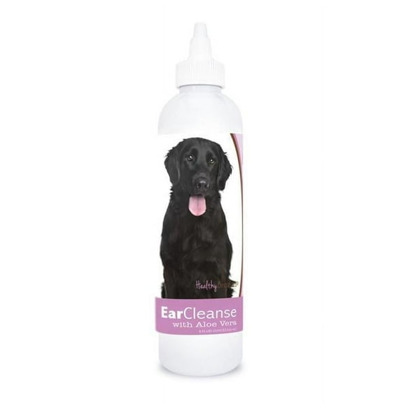 8 oz Flat Coated Retriever Ear Cleanse with Aloe Vera Sweet Pea & Vanilla