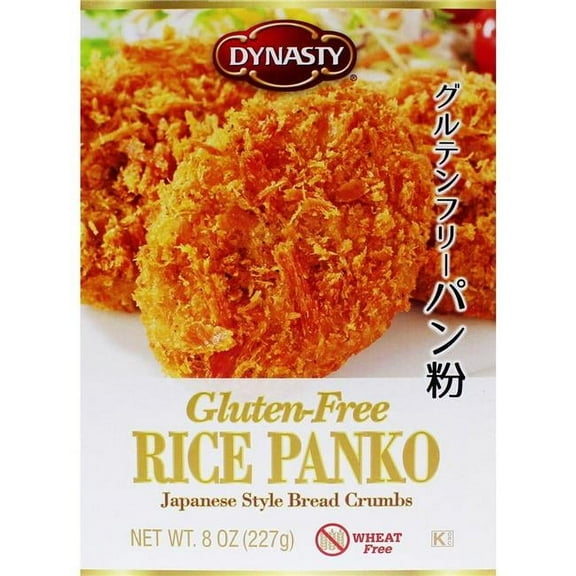 8 oz Gluten Free Rice Panko Japanese Style Bread Crumbs - Pack of 6