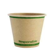 8 oz Hot Cups | Tree-Less  Compostable Paper