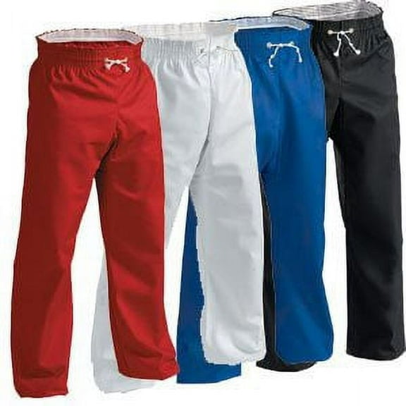 8 oz. Middleweight Contact Pants White #4 (5'6"-5'11" / 140-180lbs)