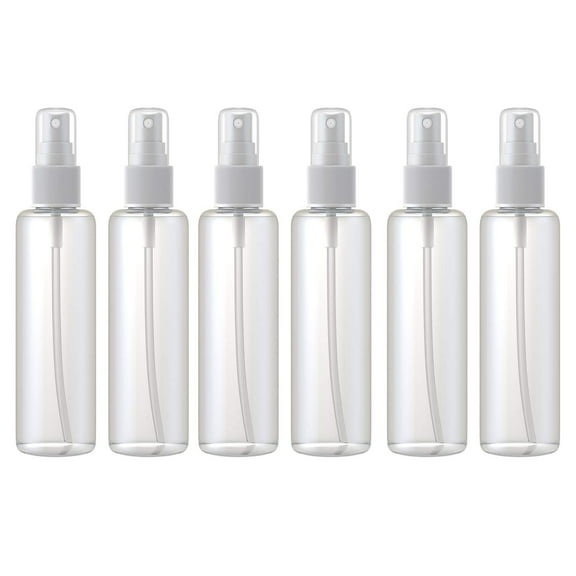 8 oz Mist Spray Bottle, 6 Count, Multi-use, Refillable, Durable