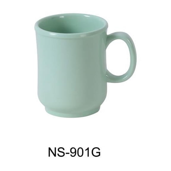 8 oz Nessico Bulbous Mug, Green - Pack of 48