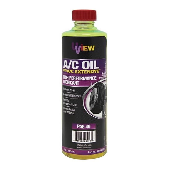 8 oz PAG 46 Oil Bottle with A-C Extendye