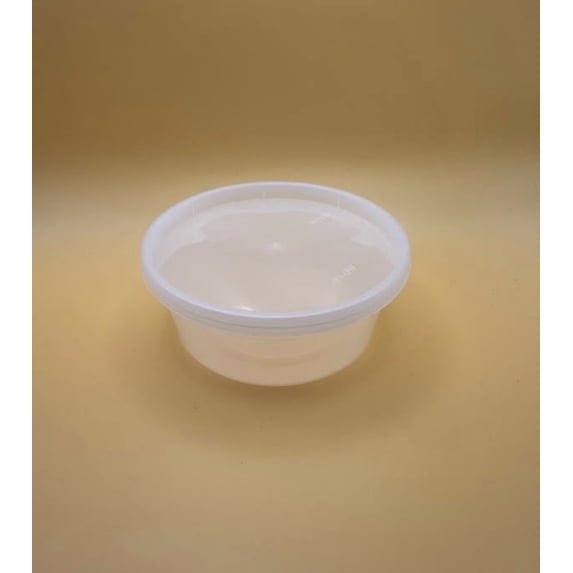 8 oz Plastic Deli Containers with Lids - 72 Pack, Leakproof & Stackable for Kitchen Storage | BPA-Free, Microwave/Dishwasher/Freezer Safe + Meal Prep Deal