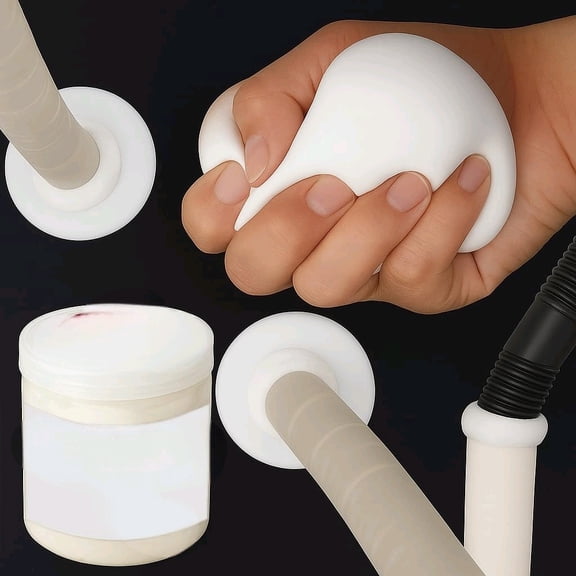 8 oz Sealing Putty Perfect for Big Gaps & Holes Waterproof Moldable Hole & Gap Filler for AC Pipe Holes, Cable Openings and Plumbing Gaps$$Tools & Hardware Other