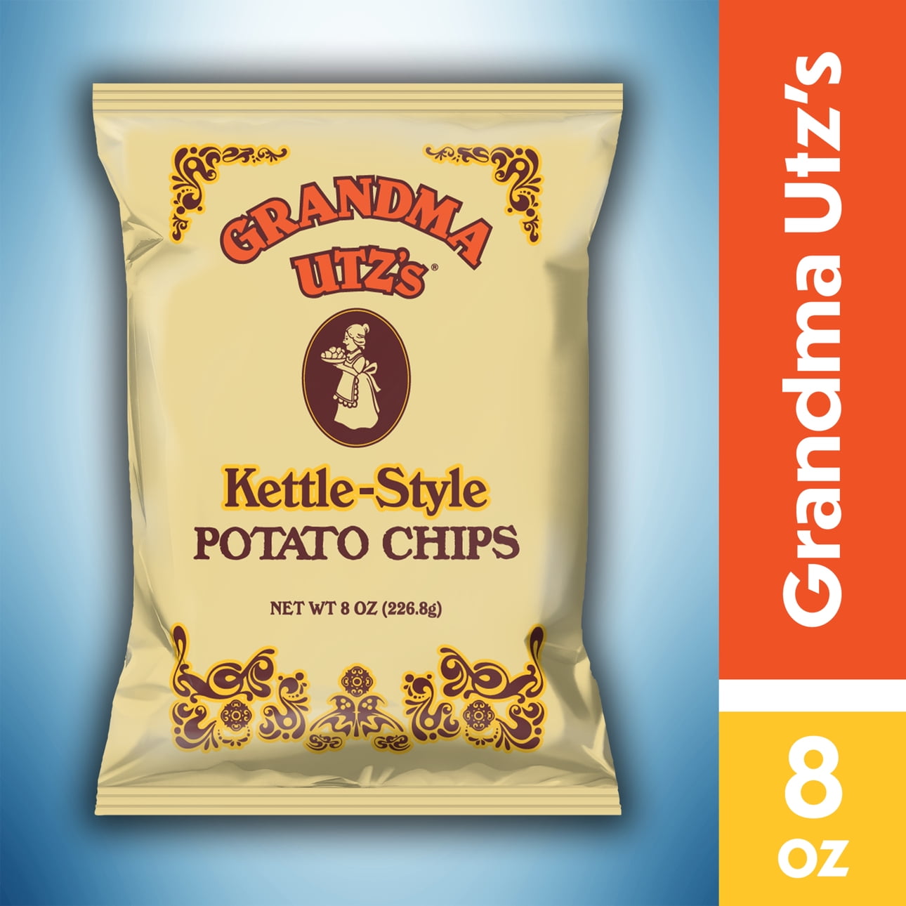 8 oz Utz Grandma Utz's KettleStyle Potato Chips