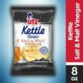 thumbnail image 1 of 8 oz Utz Kettle Classics Salt & Malt Vinegar Potato Chips, 1 of 7