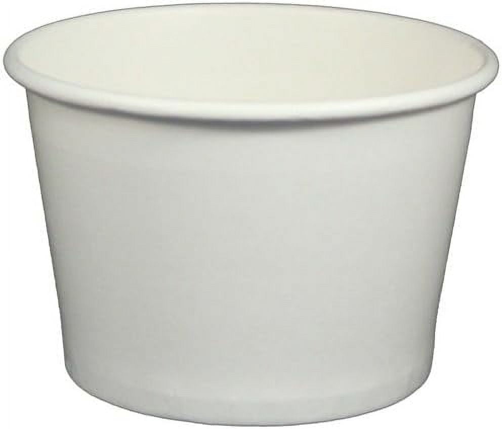 8 oz Yogurt Paper Cups- 1000 Count (White) - Walmart.com