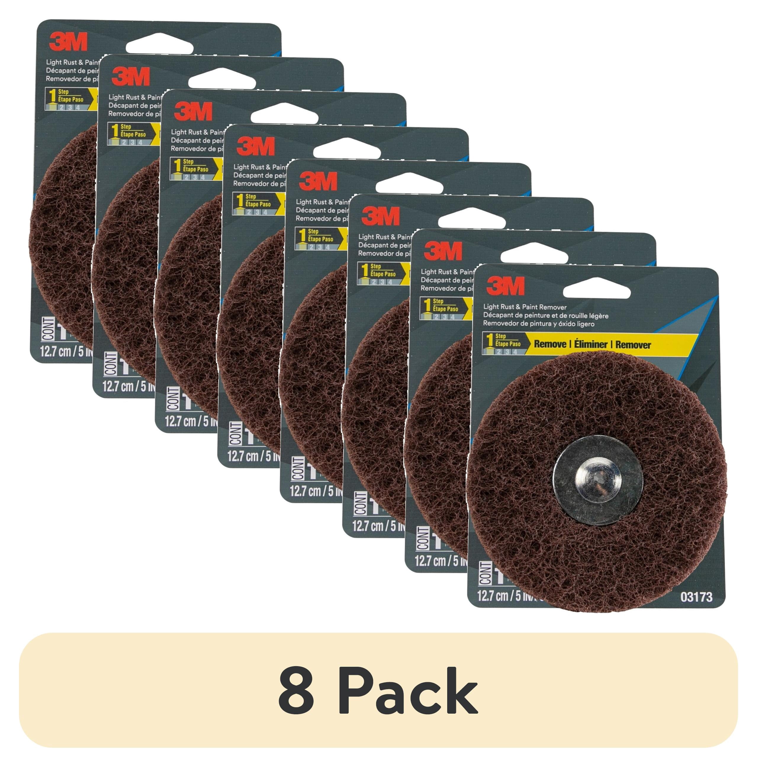 (8 pack) 3M Light Rust and Paint Remover, 03173ES, 1/Pack