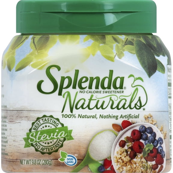 Splenda Naturals Stevia Sweetener, Instant, Gluten Free, 9.8 oz Shelf Stable Plastic Jar