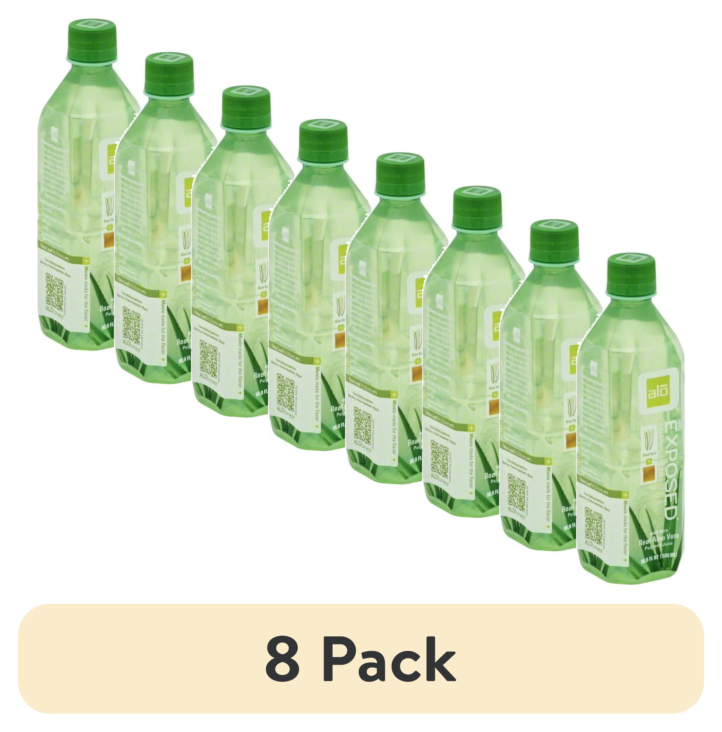 Alo Original Exposed, Organic Aloe Vera Juice with Honey, 16.9 Fl