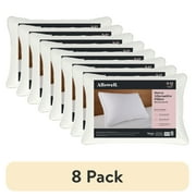 (8 pack) Allswell Down Alternative Bed Pillows, Standard/Queen - Firm, All Positions