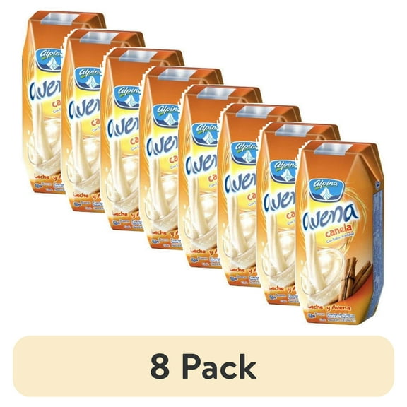 (8 pack) Alpina Cinnamon Oatmeal Smoothie, 6.7 oz