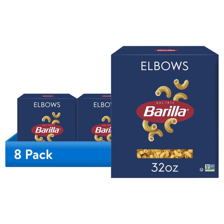 【Barilla】ステンレス製フォーク 36本セット 8 pack) Barilla Classic Non-GMO, Kosher Certified Elbows Pasta, 32